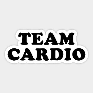 Team Cardio Sticker